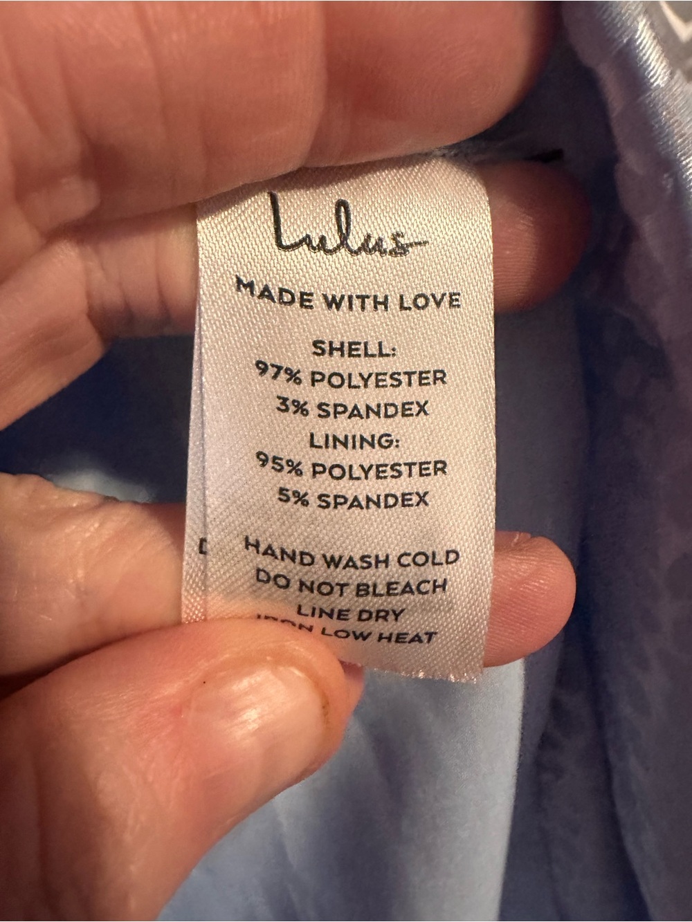 NWT Lulus | Fiercely Chic Light Blue Satin Jacquard Print Cowl Midi Dress, S - Picture 7 of 8